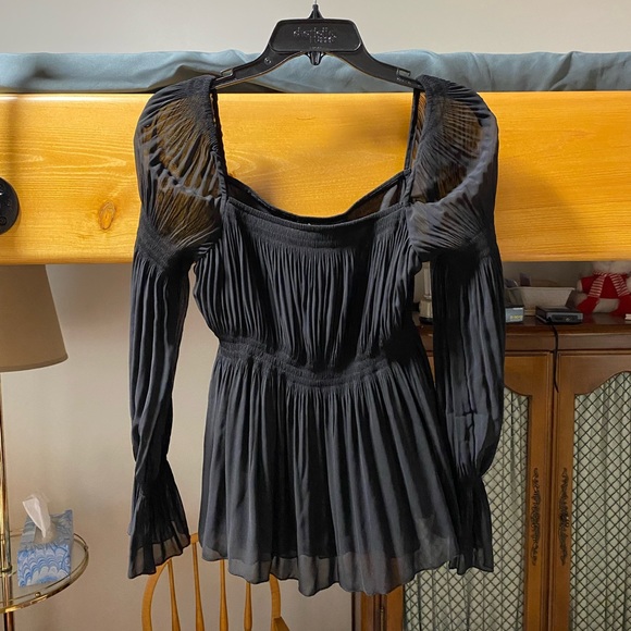 Susan Lucci Shirred Blouse - Picture 3 of 7